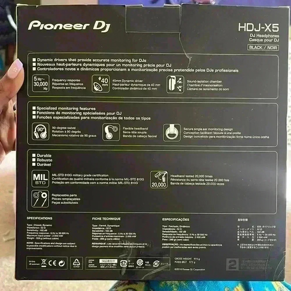 HDJ-X5 DJ Headphones | Perfect Sound - Picture 4 of 4